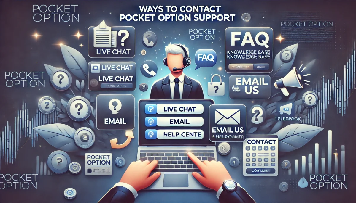 Способы связи с поддержкой Pocket Option и контакты Pocket Option